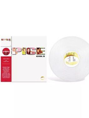 Spice Girls Spice Crystal Clear Vinyl LP